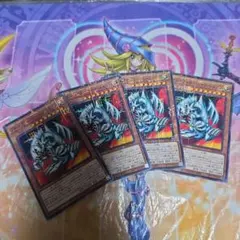 ブルーアイズ　トゥーンドラゴン　ミレミアム 4枚セット