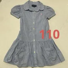 ラルフローレン　シャツ　ワンピース　110