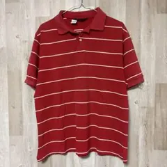 90's USA製 ランズエンド ボーダー ポロシャツのサムネイル