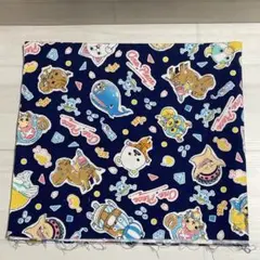⭐︎ワンピース　One Piece 動物キャラ　ラブーン　モーム等　紺　オックス地