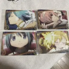 まどかマギカ ウエハースカード 4枚セット