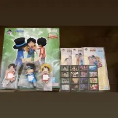 ワンピース　一番くじ　ドラマティックメモリーズ　エース　サボ　ルフィ