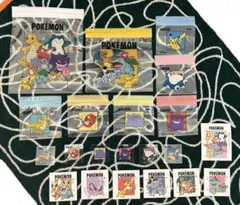 スリーコインズ　ポケモン30周年　おすそ分けセット　ジップバッグ　シール　スリコ