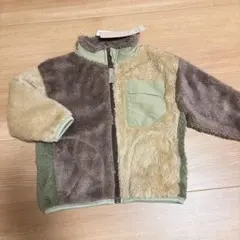【新品新作】フリース ジップアップ アウター 90cm
