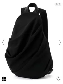 Yohji Yamamoto ウールギャバジンドレープバックパックのサムネイル