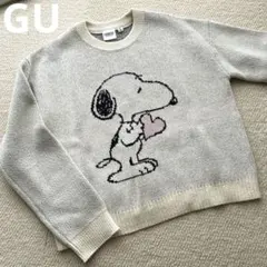 GU スヌーピー ニット Mサイズ