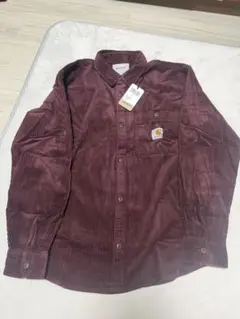 Carhartt コーデュロイシャツ ボルドー Ｌサイズのサムネイル