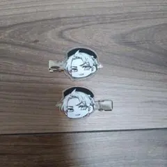 アクリル ヘアクリップ アニメキャラクター