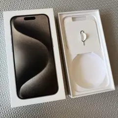 【空箱のみ】iPhone 15 Pro 128GB ナチュラルチタニウム