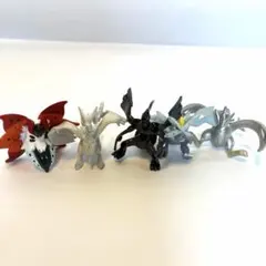 【希少】ポケモンフィギュア 5体セット ゼクロム レシラム キュレム ウルガモス