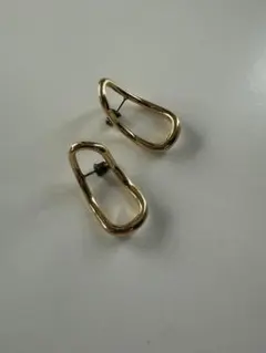 ゴールド ピアス 約3.5cm