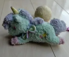 リトルツインスターズ ユニコーン　マスコット　キーチャーム