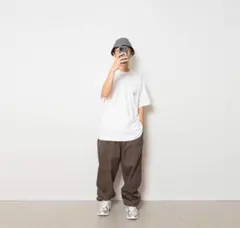 CUP AND CONE 棉斜紋寬鬆褲