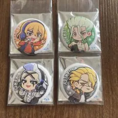 Dr.STONE DMMスクラッチ レイニーデイ 石神千空 缶バッジ 4個セット