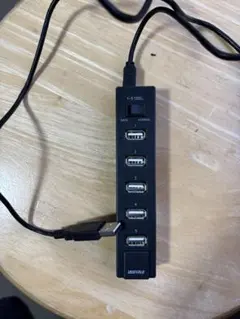 BUFFALO 4ポート USBハブ ブラック