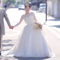 ［ザ トリートドレッシング］ウェディングドレス+ボレロ