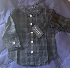 【新品】Ralph Lauren ラルフローレンチェック柄シャツベビー80サイズ