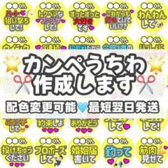 ✴︎カンペうちわ ファンサうちわ 選べるオーダー✴︎