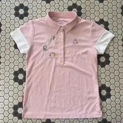 Le Coq Sportif ゴルフ　半袖ポロシャツ ピンク