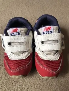 New Balance 996 ベビーシューズ レッド/ネイビー