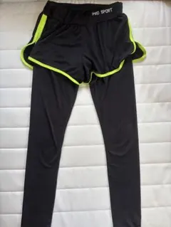 PRO SPORT レギンス ショートパンツつき