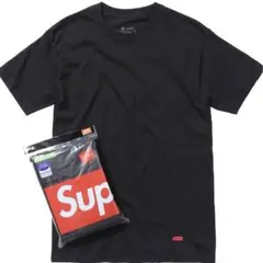 限定値下げ　最安値　supreme henes tagless tee2枚セット