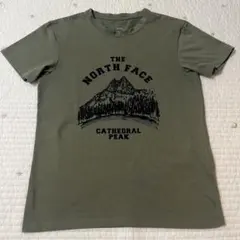 THE NORTH FACE Tシャツ オリーブグリーン　XL