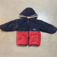 エフオーインターナショナル　90 フード付き　アウター　ジャケット　リバーシブル