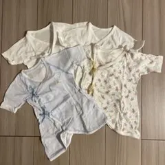 新生児 肌着 コンビミニ 肌着スターターセット4枚組 4枚セット 短肌着 半袖