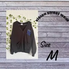 #15 VISION STREET WEAR カーディガン Mサイズ ブラック