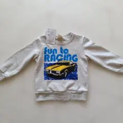 Blue Mart 車プリント トレーナー 100サイズ