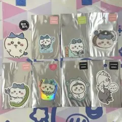 雨*星様 スマホに貼れるサイズのステッカー ハチワレ 8枚セット ちいかわマーケ