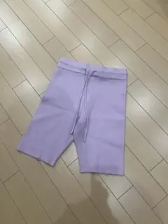 ZARA ラベンダー バイカーショーツ ハーフレギンス
