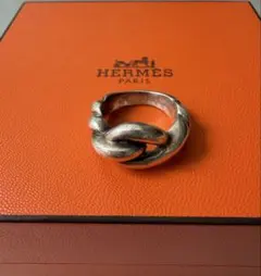 HERMES トルサード リング シルバー　サイズ5号のサムネイル