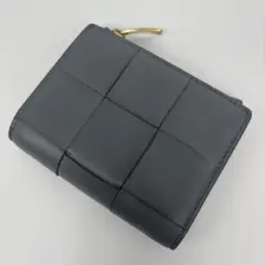 ボッテガ カセット スモール 二つ折りウォレット ブラウン