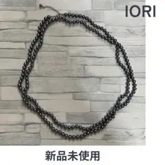 IORI ガンメタリック調 パールネックレス ロングのサムネイル