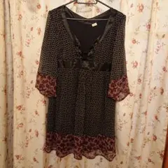 シフォンチュニック