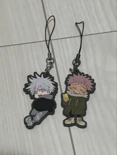 呪術廻戦 海辺 ストラップ 五条悟 虎杖悠仁