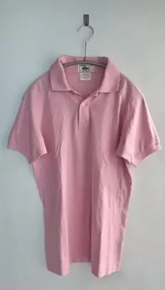 【希少高級ライン】80s IZOD LACOSTE ポロシャツ ピンク ペルー製
