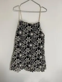 ZARA 花柄キャミソールワンピース[5/31まで出品]