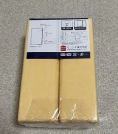 イエローフラットシーツ セミダブル 2枚入り