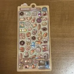 ボンボンドロップシール アニマル どうぶつ くま クマ パン