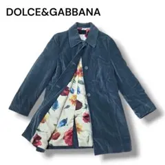 DOLCE&GABBANA　ピーコート　アウター　ベロア　ドルガバ　Mのサムネイル