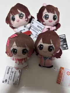 学園アイドルマスター 学マス もふぐっと ちびぐるみ＆バッグセット 花