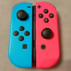 【超美品純正完動品】任天堂Joy-Conコントローラー 青赤⑰