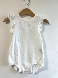 ザラベイビー　フリル袖　ロンパース　ノースリーブ　70