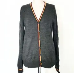 FRED PERRY フレッドペリー Vネック メリノウール カーディガン