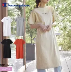 【美品】チャンピオン　半袖ワンピース　Mサイズ