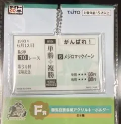 メジロマックイーン アクキー タイトーくじのサムネイル