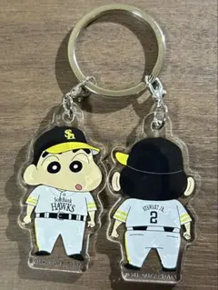 福岡ソフトバンクホークス　若鷹ガチャ　クレヨンしんちゃん　スチュワートjr.